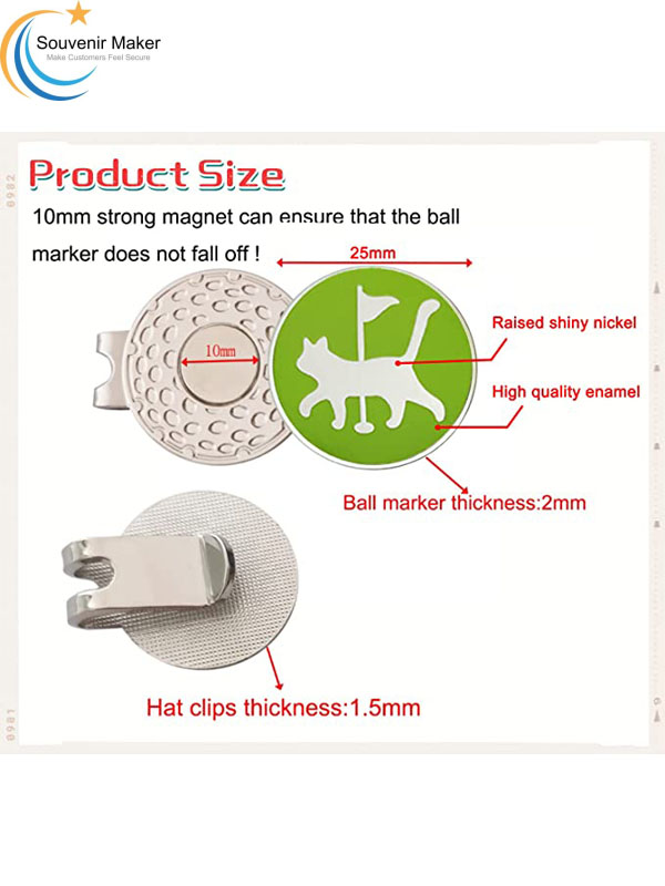 Custom Jogging Hat Clip