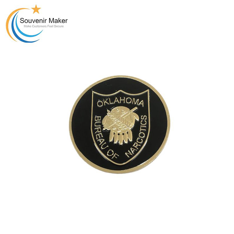 Custom Challenge Coin In Soft Enamel