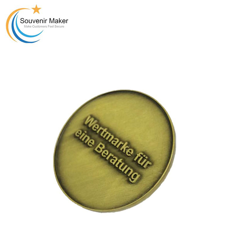 Custom Lettered Challenge Coin