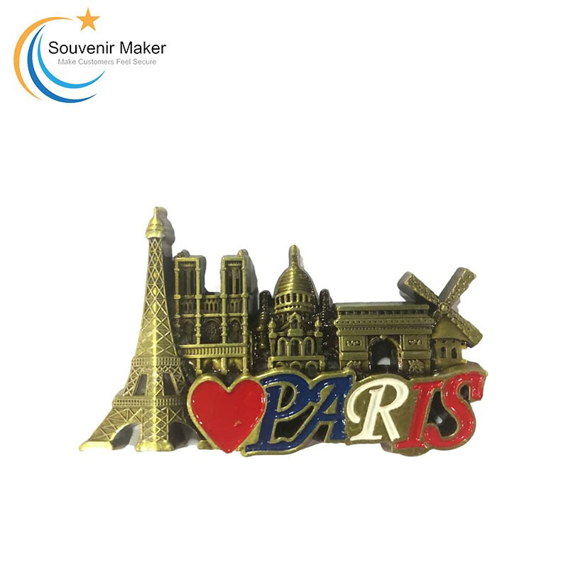 Custom Paris Building Fridge Magnet