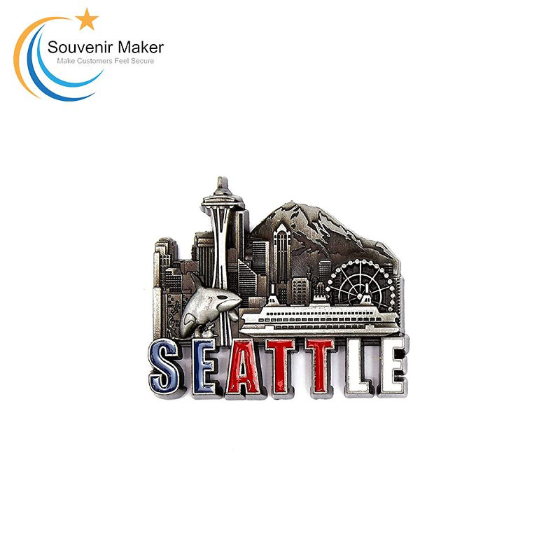 Custom Seattle Fridge Magnet