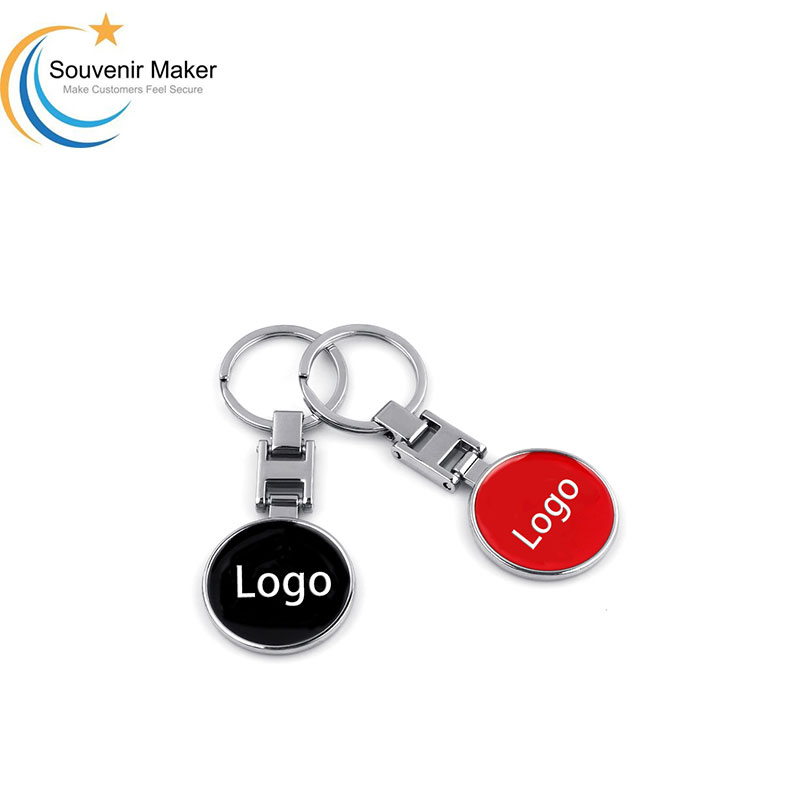 Custom Sticker Logo Keychain