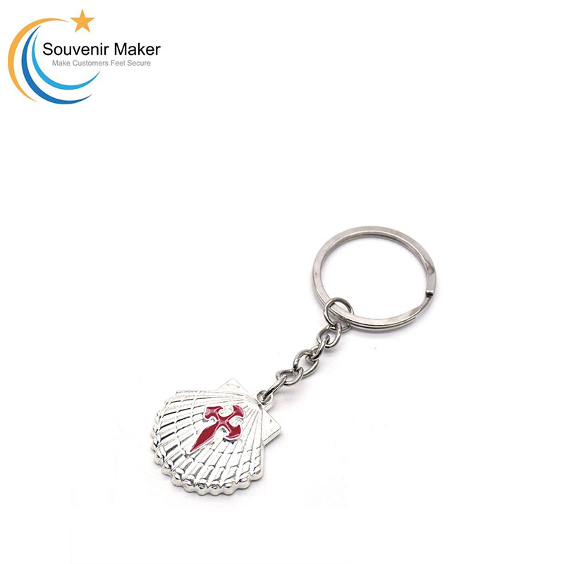 Custom 3D Seashell Keychains