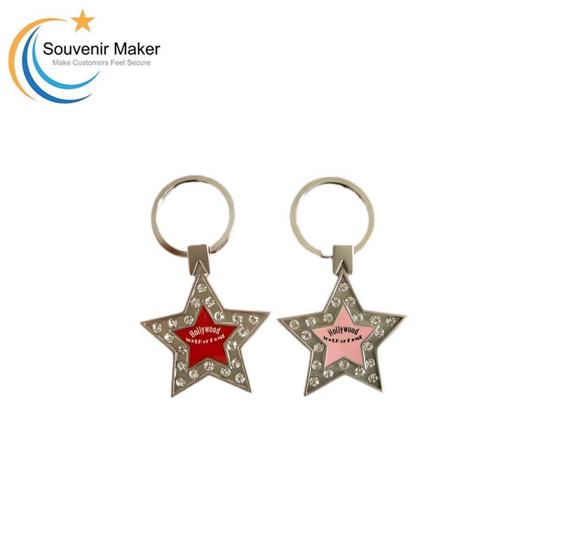 Custom Pentagram Keychain