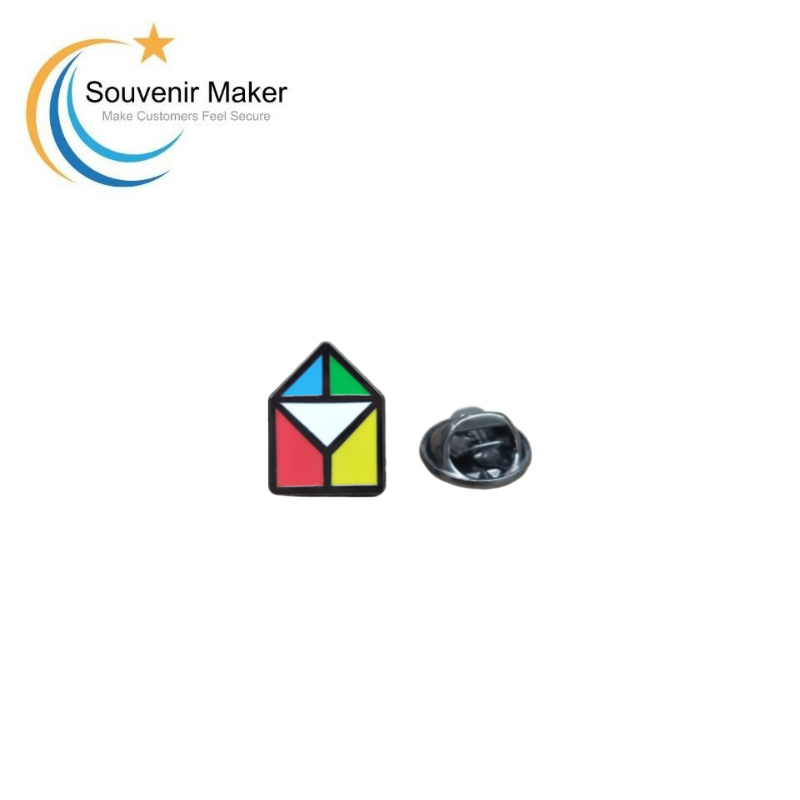 Custom Hard Enamel Building Block Pin