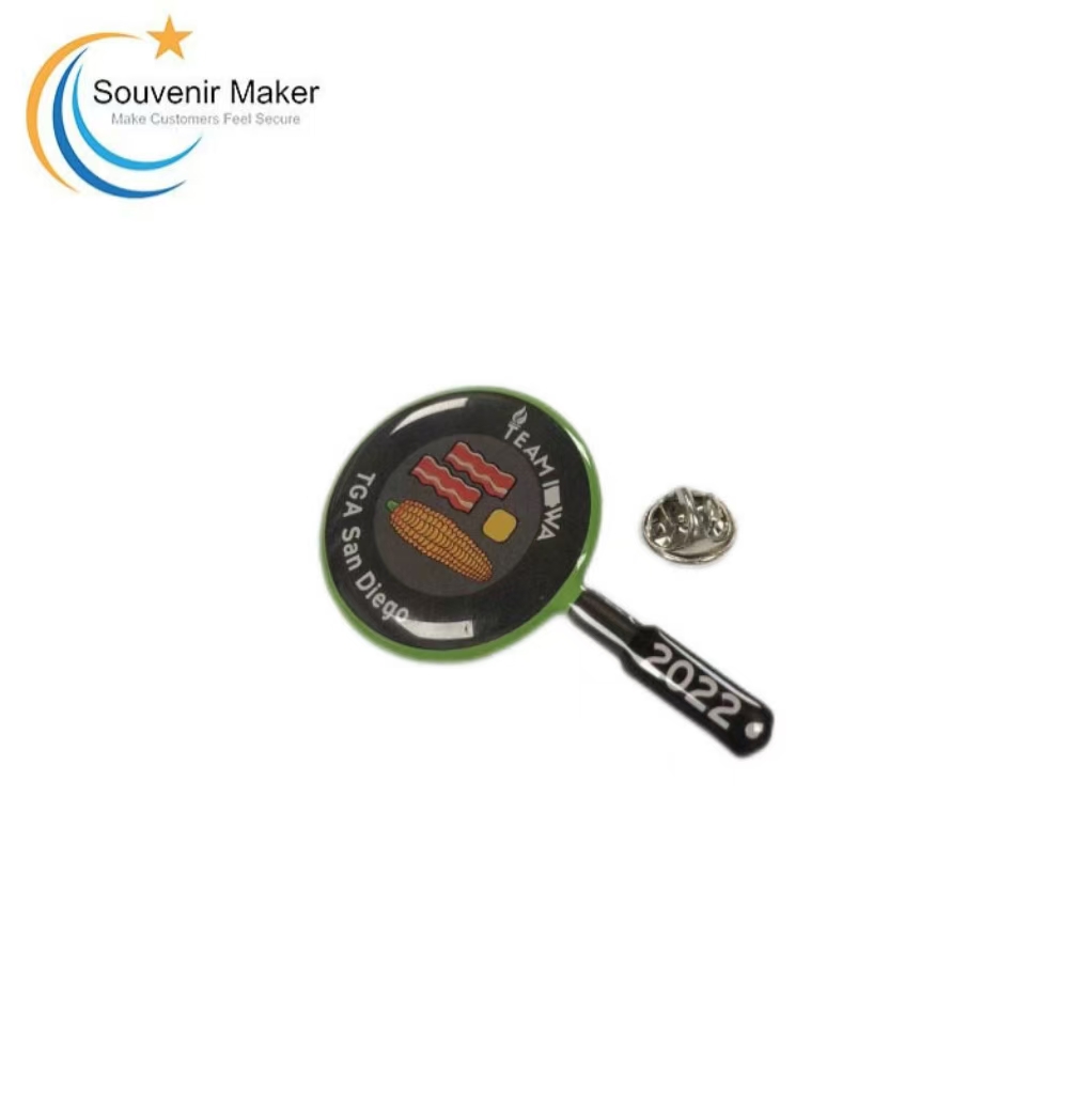 Custom Printed tennis lapel pins