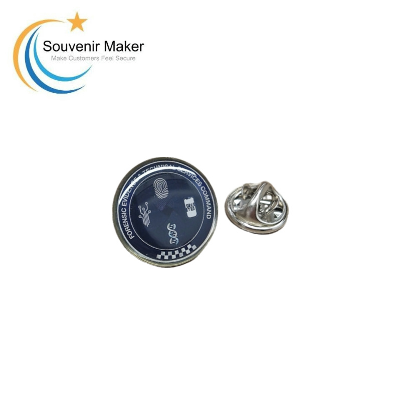 Custom Forensic Evidence Lapel Pins