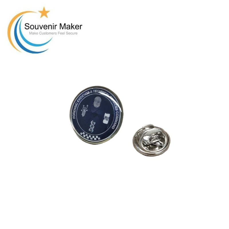 Custom Forensic Evidence Lapel Pins