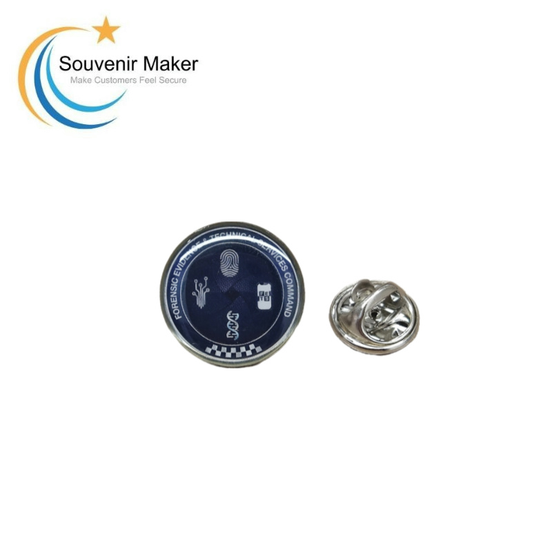 Custom Forensic Evidence Lapel Pins