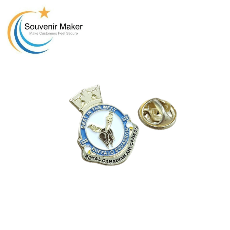 Custom Shiny Gold Plated Lapel Pin